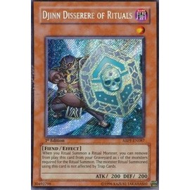 Yu-Gi-Oh! - Djinn Disserere of Rituals (ABPF-EN087) - Absolute Powerforce - 1st Edition - Secret Rare