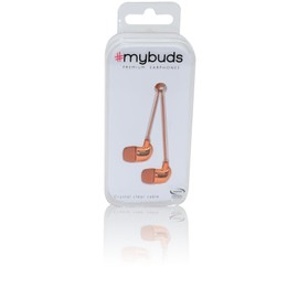 Mybuds Rose Gold earphones wired
