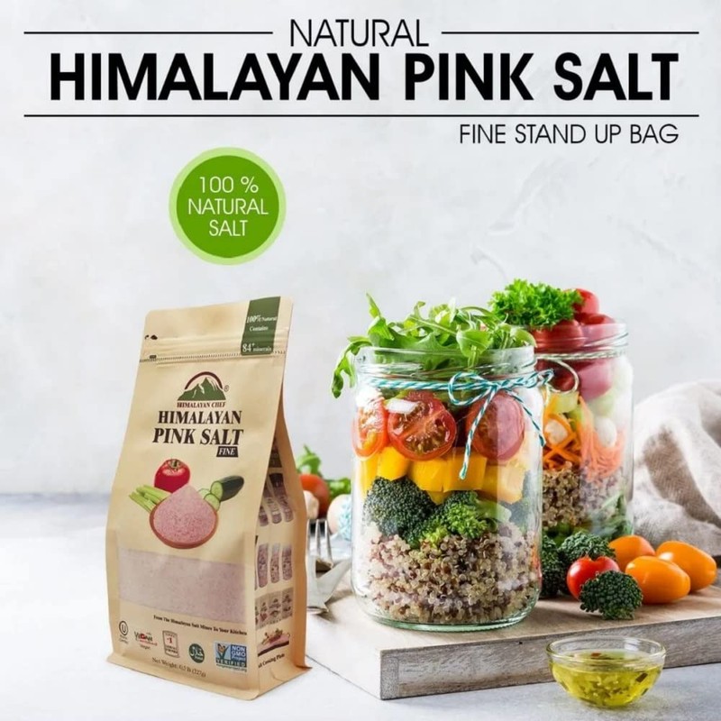 Himalayan Chef Pink Himalayan Salt - Natural Fine Grain -