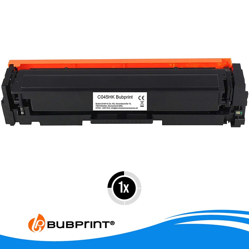 Bubprint Toner Compatible to Replace Canon 045H 045H 045HBK 1246C002