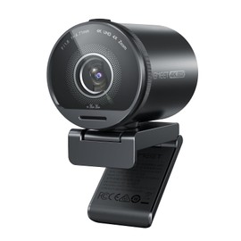 EMEET SmartCam S800-4K Webcam for Streaming, Sony 1/2'' Sensor, Supports HDR, PDAF&TOF Dual-autofocus, 1080P@60fps, 2 Noise-cancelling Mics, 40°-73° FOV, Perfect for Live Streaming&Online Meetings