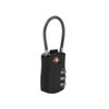 Travelon TSA Cable Lock, Black