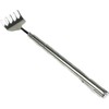 1 x Silver Back Scratcher, Stainless Steel Telescopic Back Scratcher