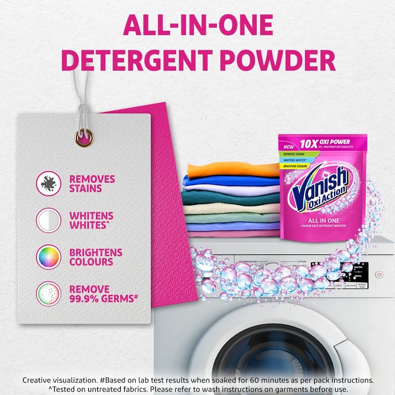 Vanish Oxi Action Stain Remover Washing Powder -100 g