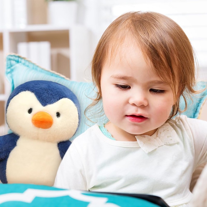 BCEDIGAD Penguin Soft Toy Plush Toy, Cuddly Toy Penguin Plush