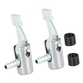 A ABSOPRO Car Tire Chuck Air Hose Inflator Valve Adapter 6mm (Set of 2)