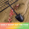 ZukoCert 60 Pcs Mini Shovel Spoons for Desserts, Tiny Plastic