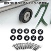 Nexus Japan License Plate Bolts, Silver, Set of 2, M6