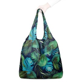 Nanobag - Ultra-Lightweight Compact Tote Shopping Bag - Reusable, Tiny and Eco-Friendly Foldable Multipurpose and Stylish, Forest, X-Large, Xl