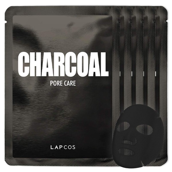 LAPCOS LAPCOS Charcoal Sheet Mask, Daily Face Mask with Salicylic