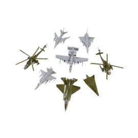 MagiDeal 8Pcs Small Aircraft Model Set 1/144 Aircraft Set Realistic 1:144 Scale Model Airplane Home Ornaments Collection Gift Souvenir, style B