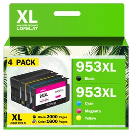 LOFBLAT 953XL Multipack Druckerpatronen für HP 953 XL