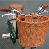 Children Bike Front Basket Bicycle Hanging Basket Bicycle PP Rattan