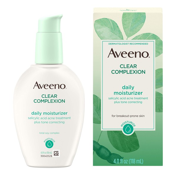 Aveeno Clear Complexion Oil-Free Moisturizer for Sensitive Skin - 4 Fl Oz