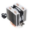CPU Air Cooler Dual Tower 4 Heatpipes LED Light CPU