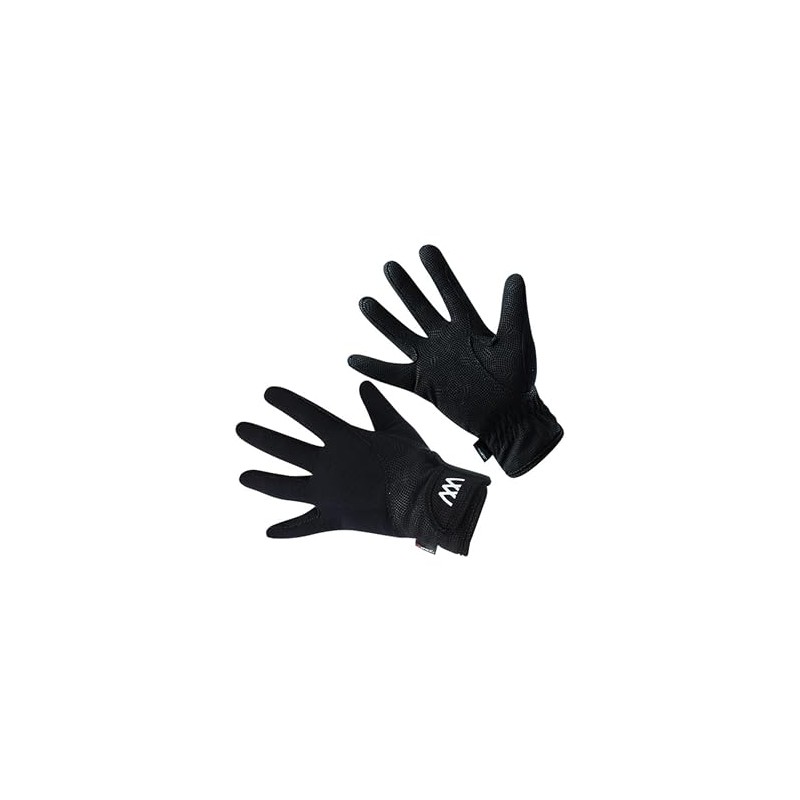 Woof Wear Precision Riding Glove - Black, Size 7.5