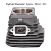 Cylinder Piston Kit Chain Saw Metal 52mm Set for Stihl