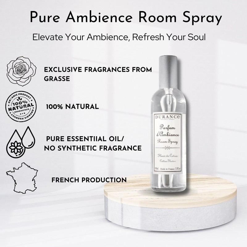 Durance Patchouli Raumspray, Transparent, 100 ml, 100