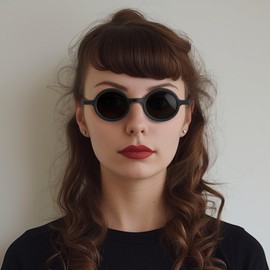 LONDON MOLE® Moley sunglasses | Cool round shaped glasses | Men’s Women’s Unisex | Spring hinges