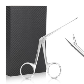 Ear Cleaning Forceps Ear Wax Removing Removal Forceps Serrated Jaws Stainless Steel Forceps For Ear Treatment 3inch