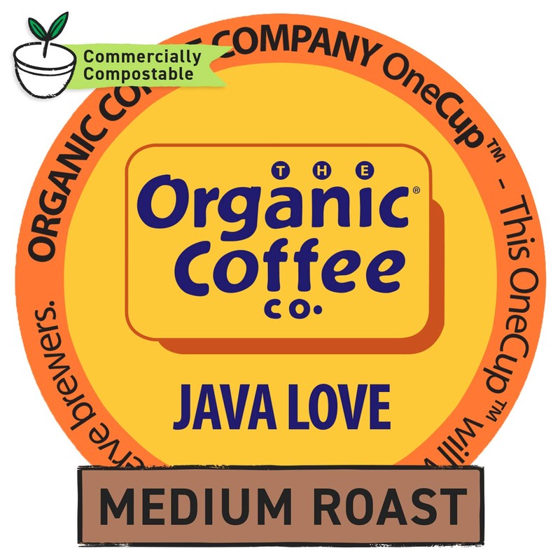 The Organic Coffee Co. Compostable Coffee Pods - Java Love