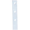 Merriway® BH00222 (4 Pcs) Straight Zinc Plated Repair Plate Bracket