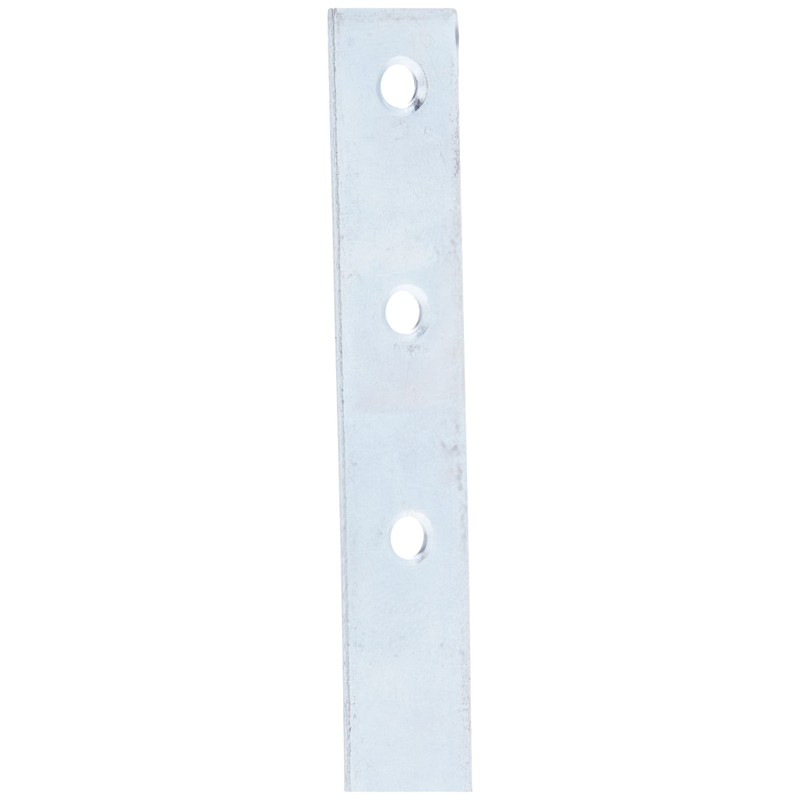Merriway® BH00222 (4 Pcs) Straight Zinc Plated Repair Plate Bracket