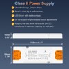 DUSKTEC LED Driver 24V 60W, IP44 Slim Switching Power Supply,