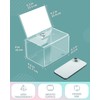 Uniclife Secure Suggestion Box Slot Cash Box Steel