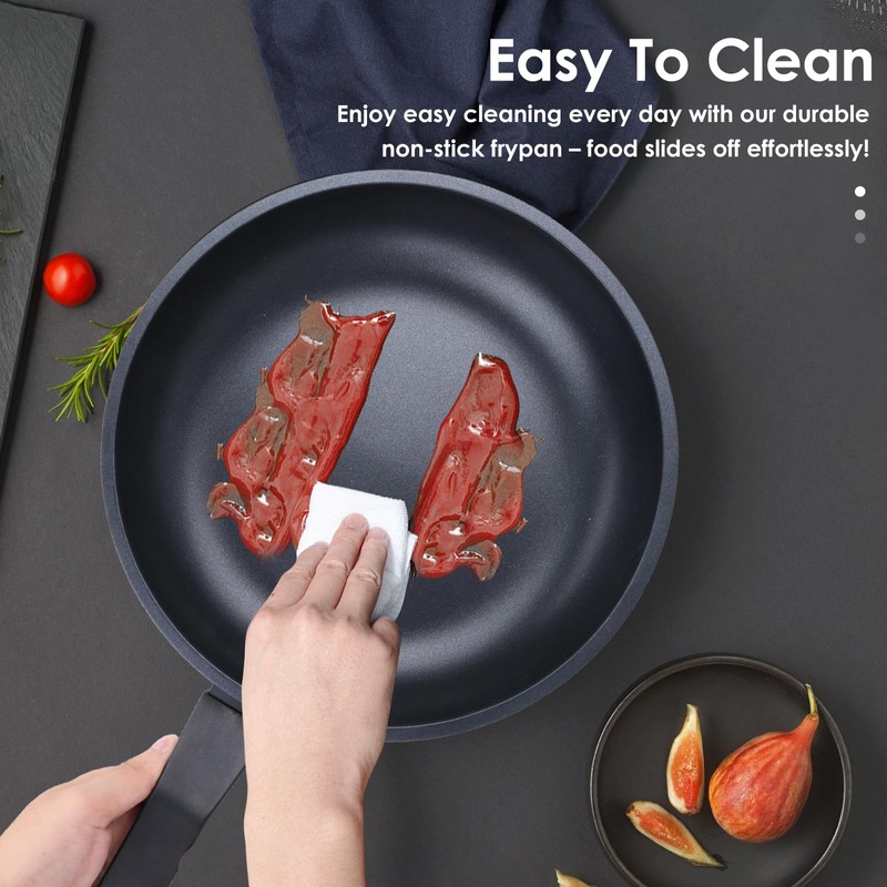 Nonstick Frying Pan Skillet,8 Inch Frying Pan Skillet,Egg pans,Omelette Pan,PFOA