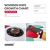 Teté The Rocket - Wooden Growth Chart for Kids |