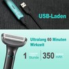 VGR 625 3-in-1 Men's Intimate Shaver, Wireless Body Razor