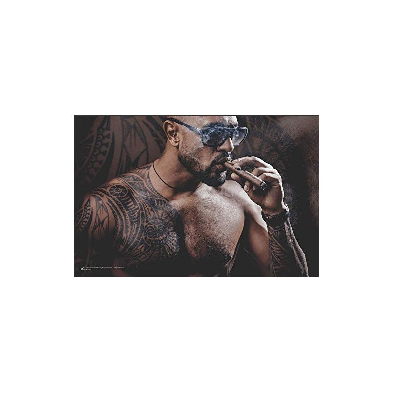 Cigar Smoke - Poster - 17" x 11"