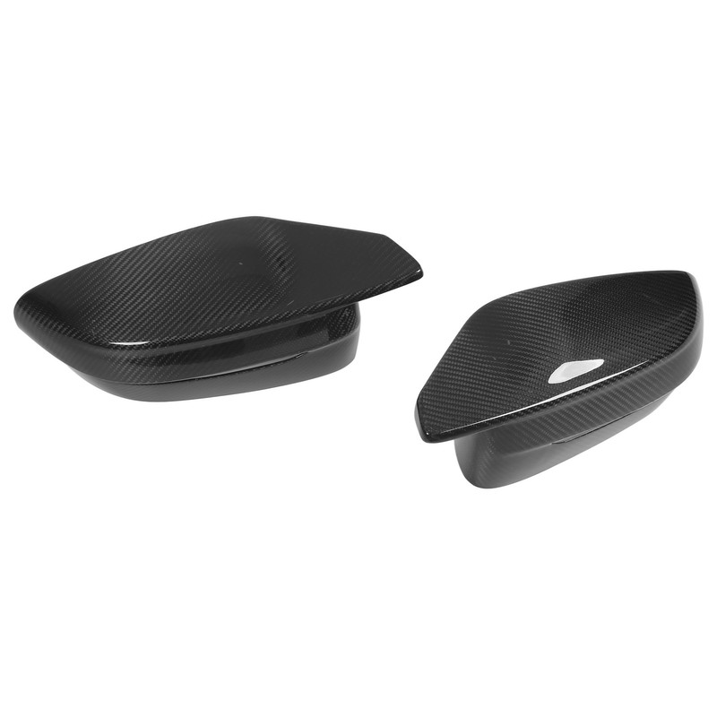 Carbon Fiber Side Door Mirror Covers Rearview Mirror Caps for
