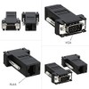 VIMVIP VGA RGB 15pin Male Extender To Lan Cat5 Cat5e