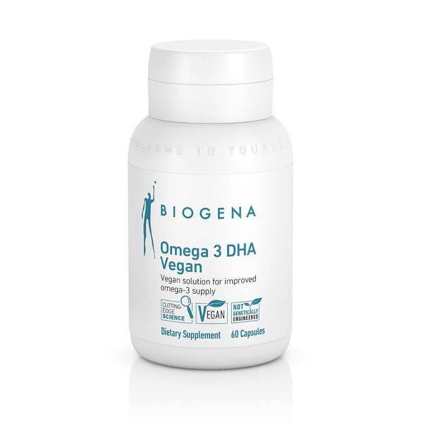 Biogena Omega 3 DHA Vegan: Plant based supplement from algae