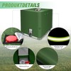 MaxAwe 1000L IBC Tank Cover, Tarpaulin for Water Tank with