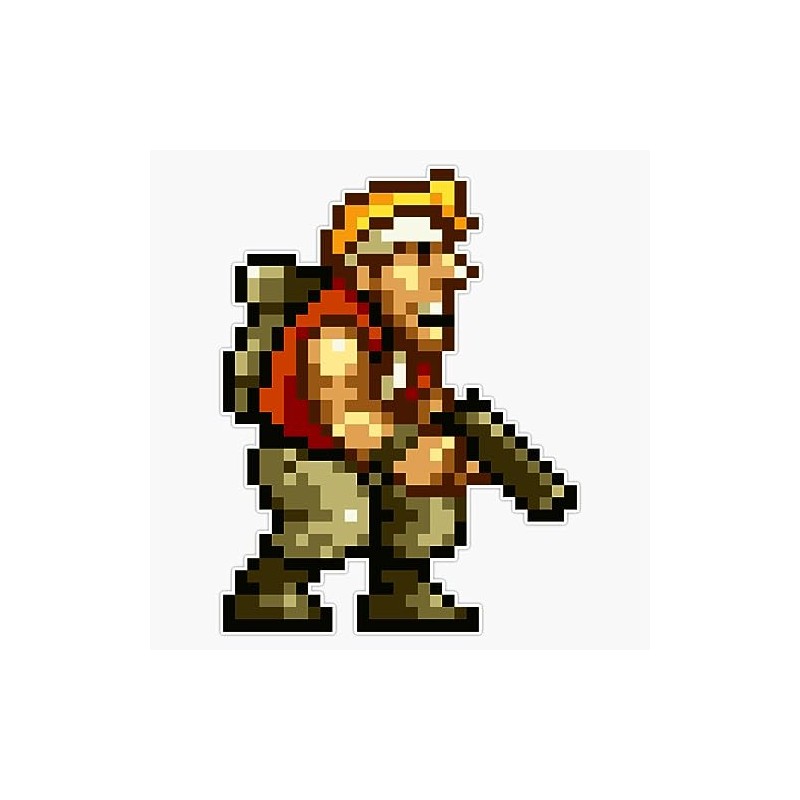 Metal Slug Essential Sticker Bumper Sticker Vinyl Decal 5"
