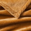 BOURINA Flannel Blanket Throw Lightweight Cozy Plush Microfiber Solid Fleece