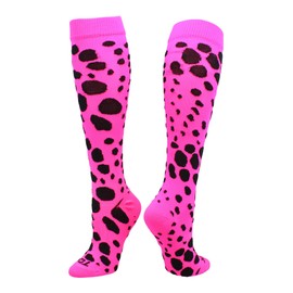TCK Krazisox - Leopard Over The Calf Socks