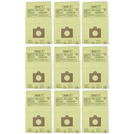 LEFITPA Replacement 9-Pack Style C Style Q Vacuum Bags for Kenmore 50104 5055 50557 50558 53291 53292 20-5055 20-50557 20-50558 and for Panasonic C-5 C5 Bags
