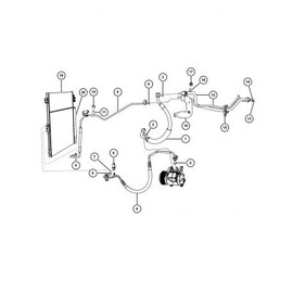 Mopar 68157479AA - A/C Line O-Ring