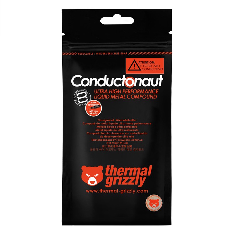 Thermal Grizzly Conductonaut - 1 Gram - High Performance Liquid