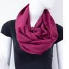 Gloop 01122-01123-P Women's Elegant Plain Loop Scarf, Tube Scarf, Plain