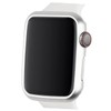KONTONTY Iwatch4 44mm Watch Band Protective Case Aluminum Metal Frame
