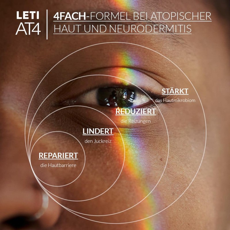 LETI AT4 Eyelid Gel - Instant Care for Dry or