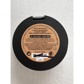 Sephora Powder Foundation Matte Perfection NEW SEALED 54 Warm Amber Italy