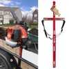 ELITEWILL Trailer Backpack Blower Holder Rack Compatible with Open Lawn