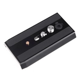 501PL Sliding Quick Release Plate 1/4"-20 & 3/8" Screws for Manfrotto 501HDV 503HDV 701HDV MH055M0-Q5