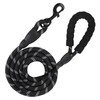 SunGrow Nylon Dog Leash, Pet Training Tool with Padded Handle